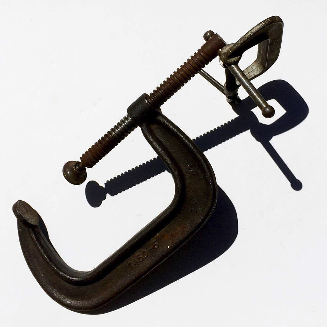 2017 07 19 - 200 of 365 . c clamp, c clamp, shadow