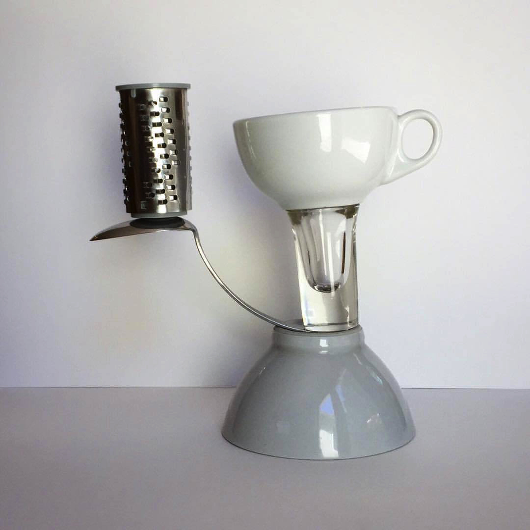 2017 07 25 - 206 of 365 . bowl, spoon, glass, cup, grater