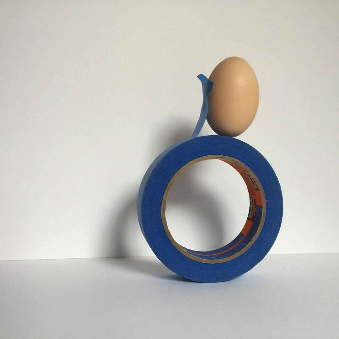 2017 09 09 - 252 of 365 . tape, egg